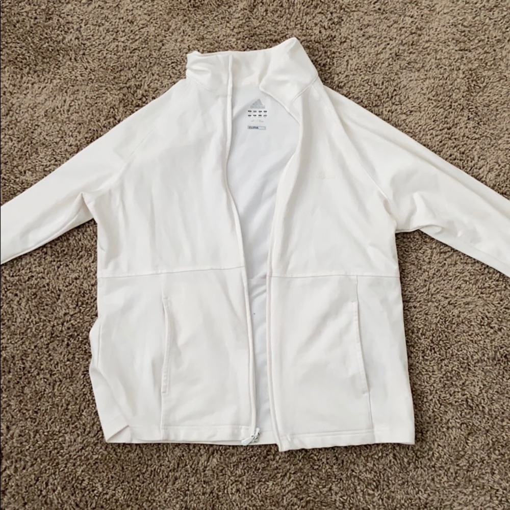 adidas white jacket